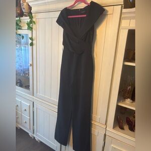 Donna Karan Classic Black jumpsuit. 60long. 29 pit to pit